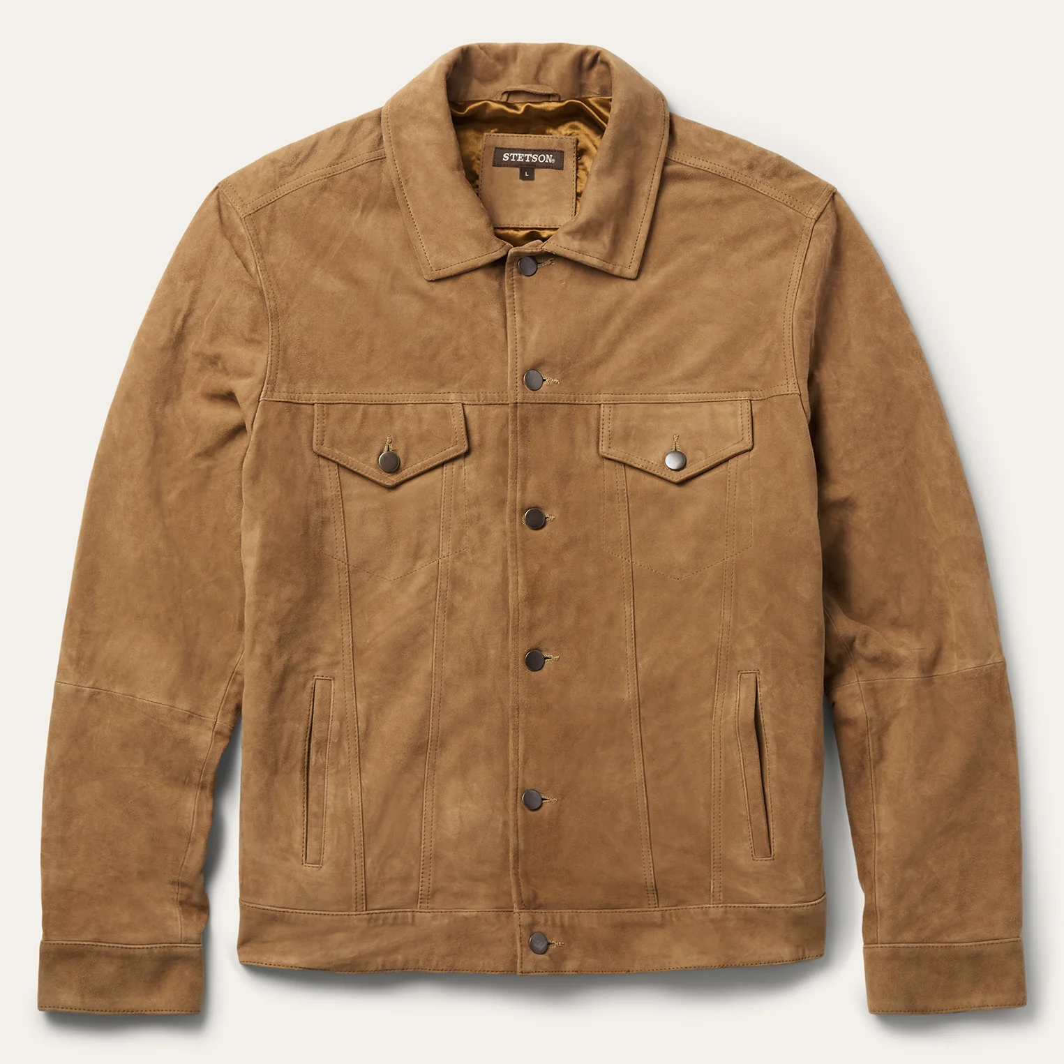 11526-suede-trucker-jacket-1.webp Suede Trucker Jacket