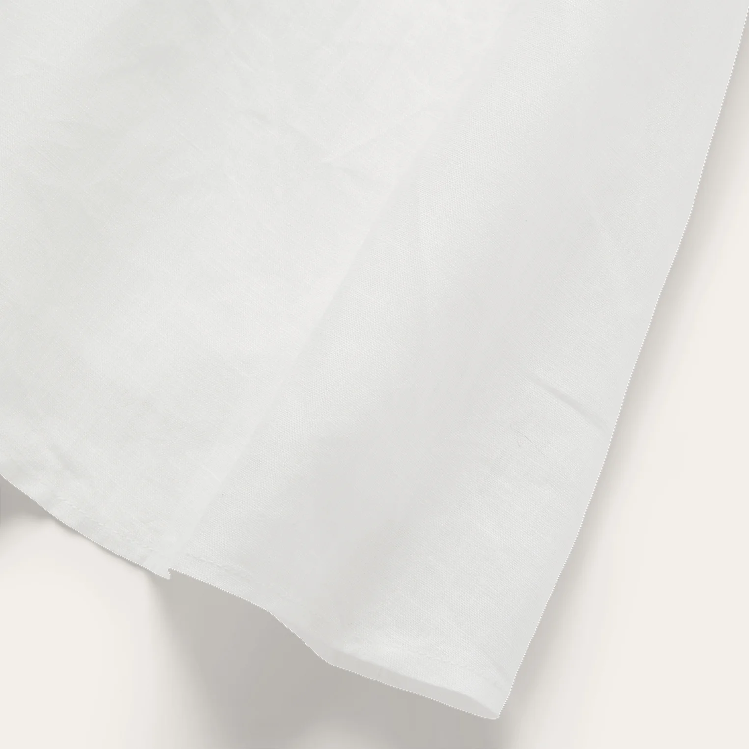 White Linen Shirt Dress