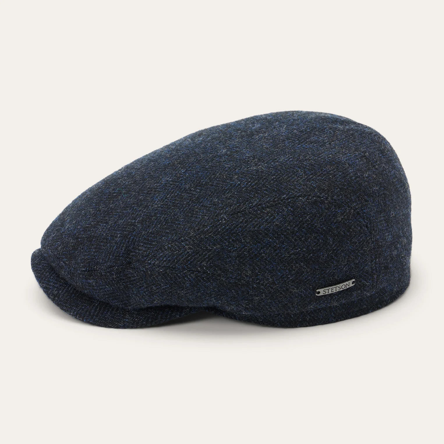 Wool Herringbone Driver Cap