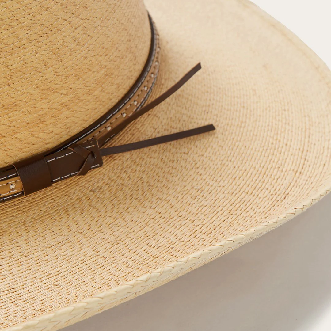 Sawmill Palm Leaf Western Hat