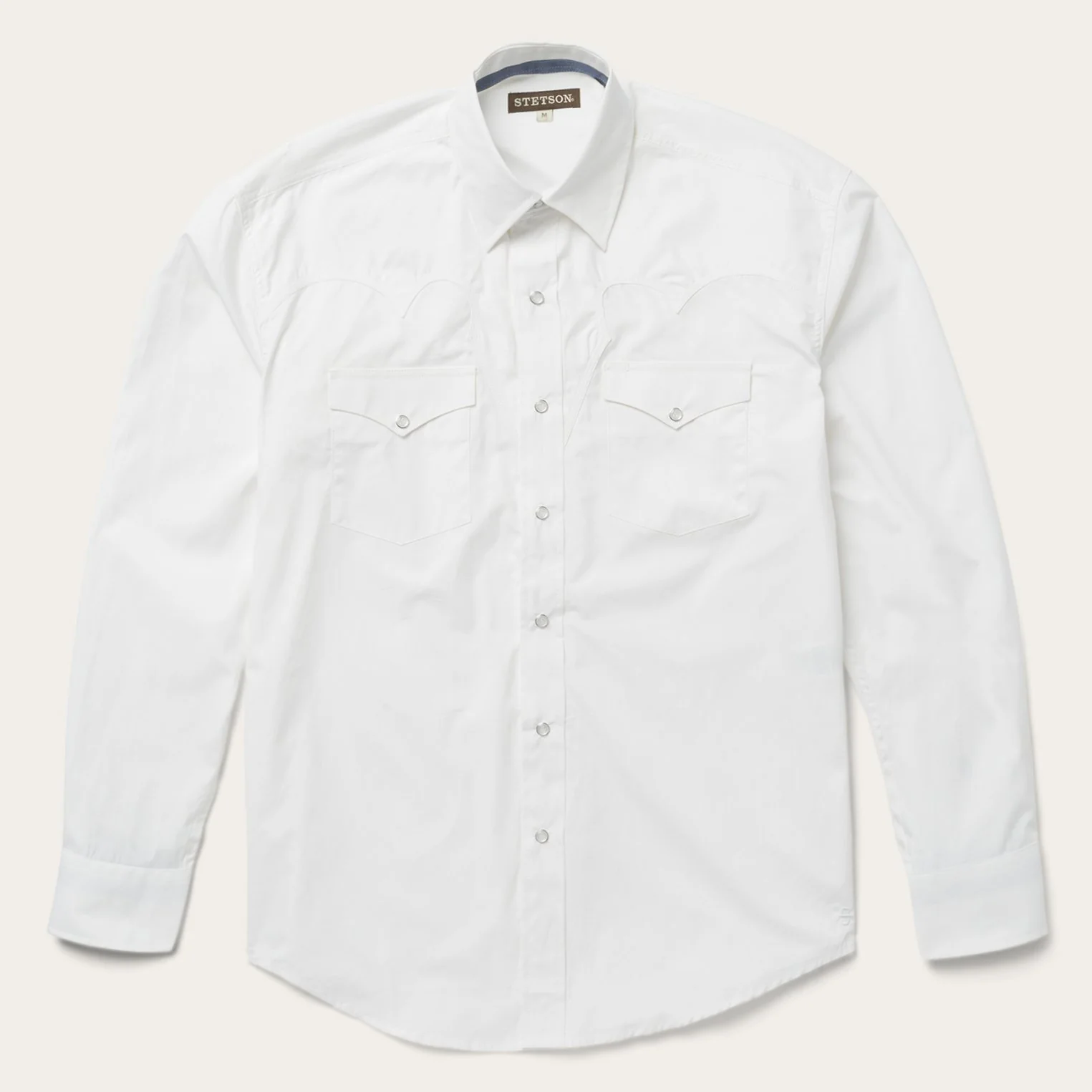 2039-classic-solid-snap-poplin-shirt-in-optic-white-1.webp Classic Solid Snap Poplin Shirt In Optic White