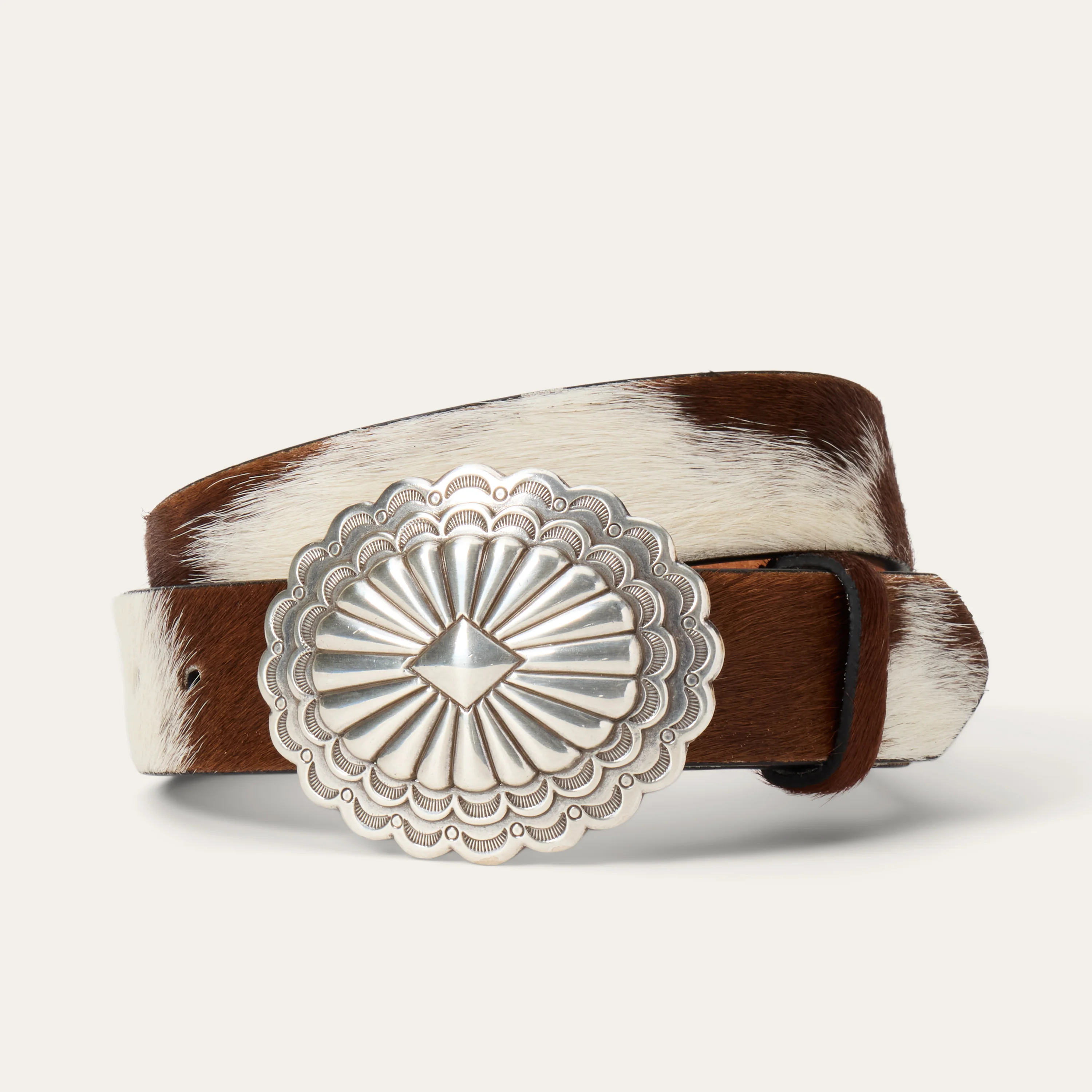 2363-hair-on-hide-southwestern-buckle-belt-1.webp Hair-On-Hide Southwestern Buckle Belt