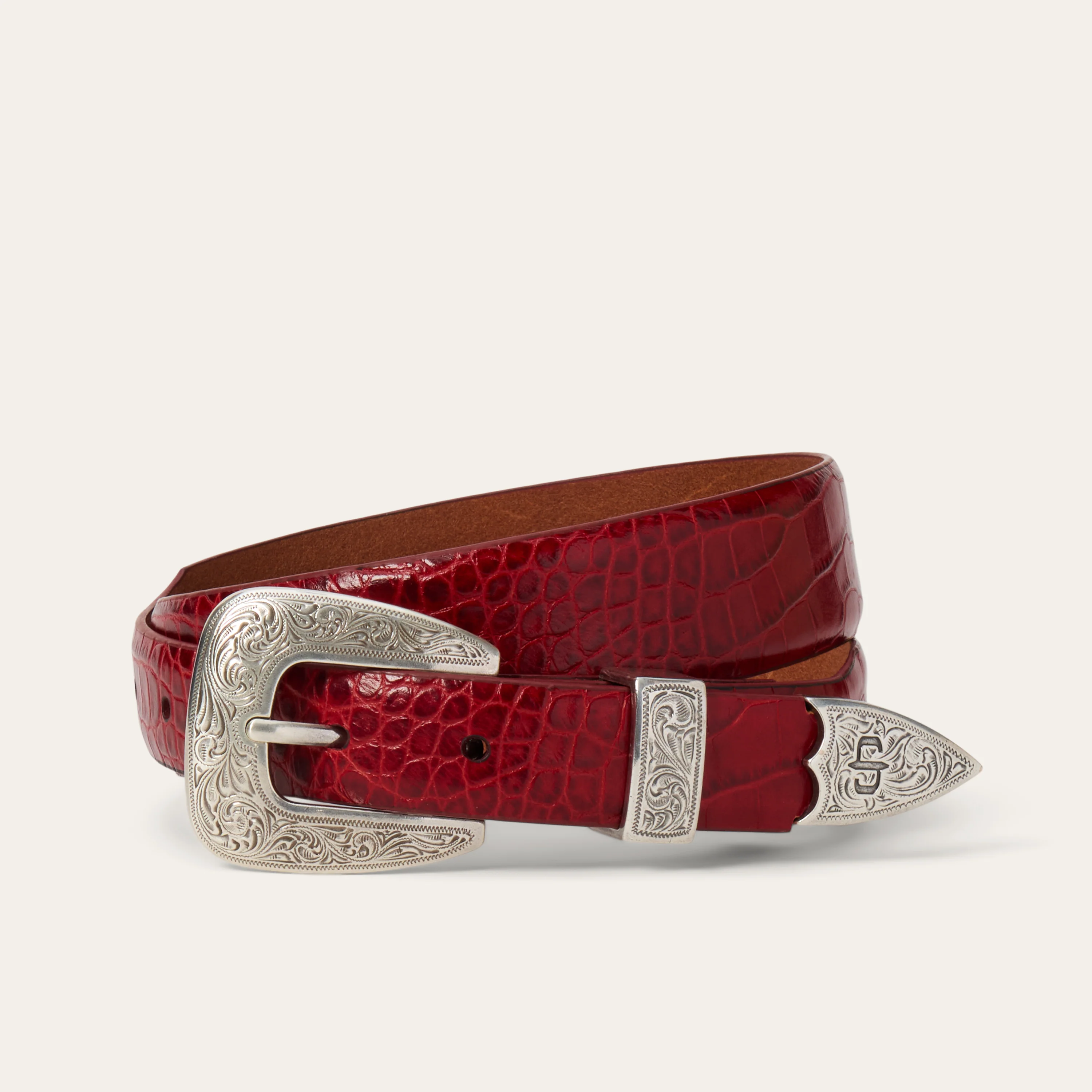 2369-croco-print-tapered-belt-1.webp Croco Print Tapered Belt