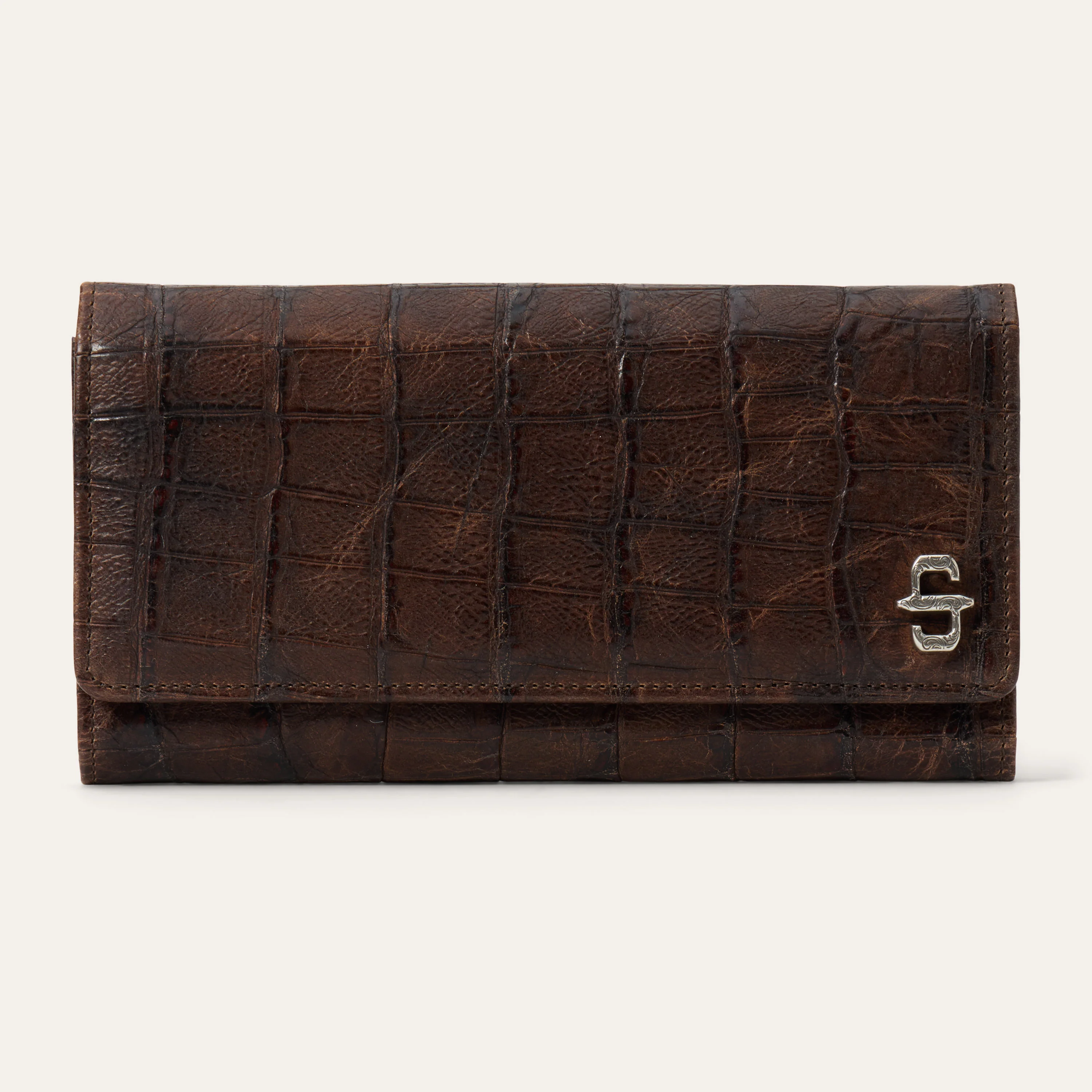 2577-croco-embossed-front-flap-wallet-1.webp Croco Embossed Front Flap Wallet