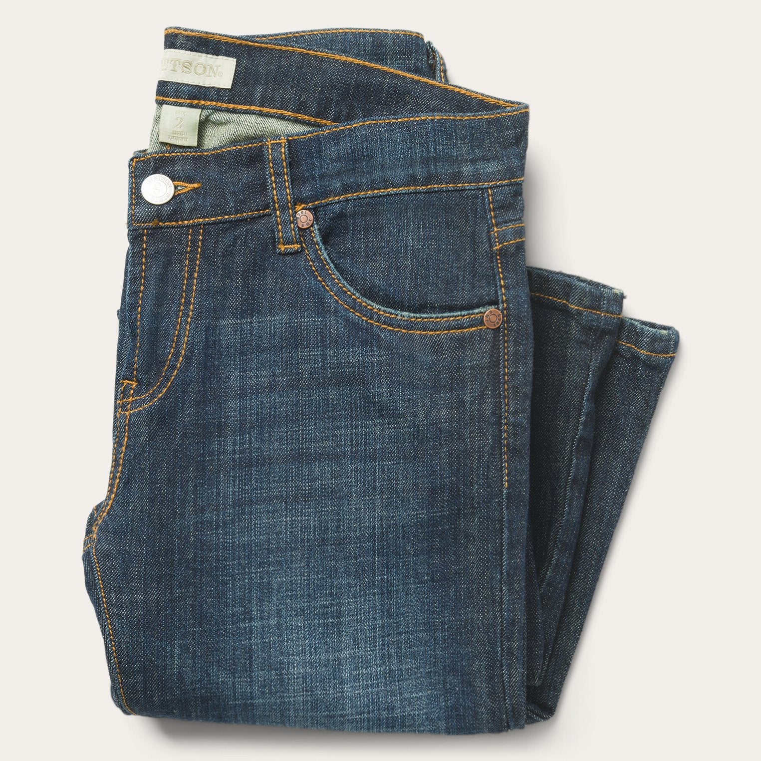 4152-816-classic-boot-cut-jeans-in-dark-wash-3.jpg 816 Classic Boot Cut Jeans In Dark Wash