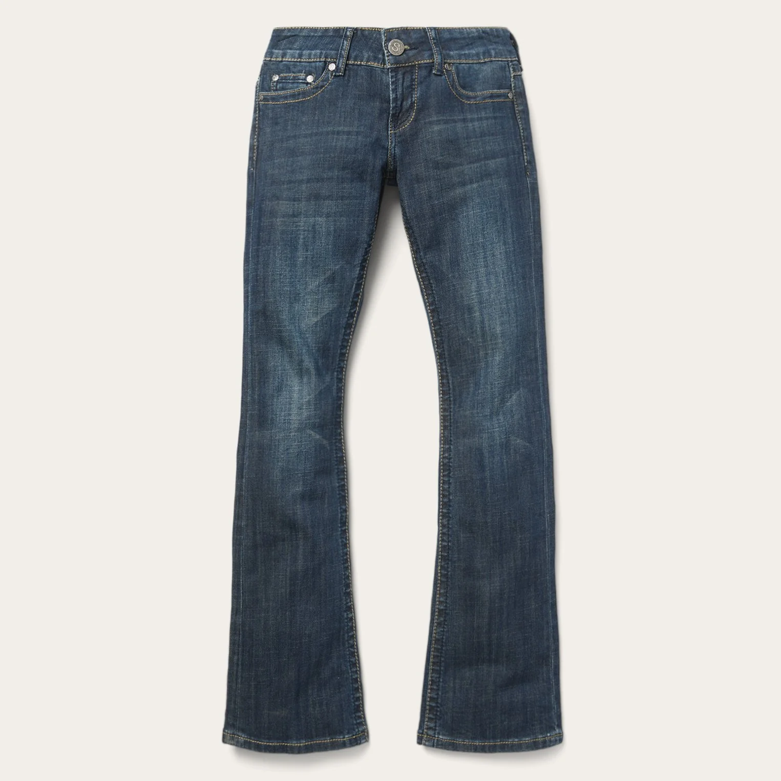 4338-818-bootcut-jean-with-s-back-pocket-1.webp 818 Bootcut Jean With "S" Back Pocket