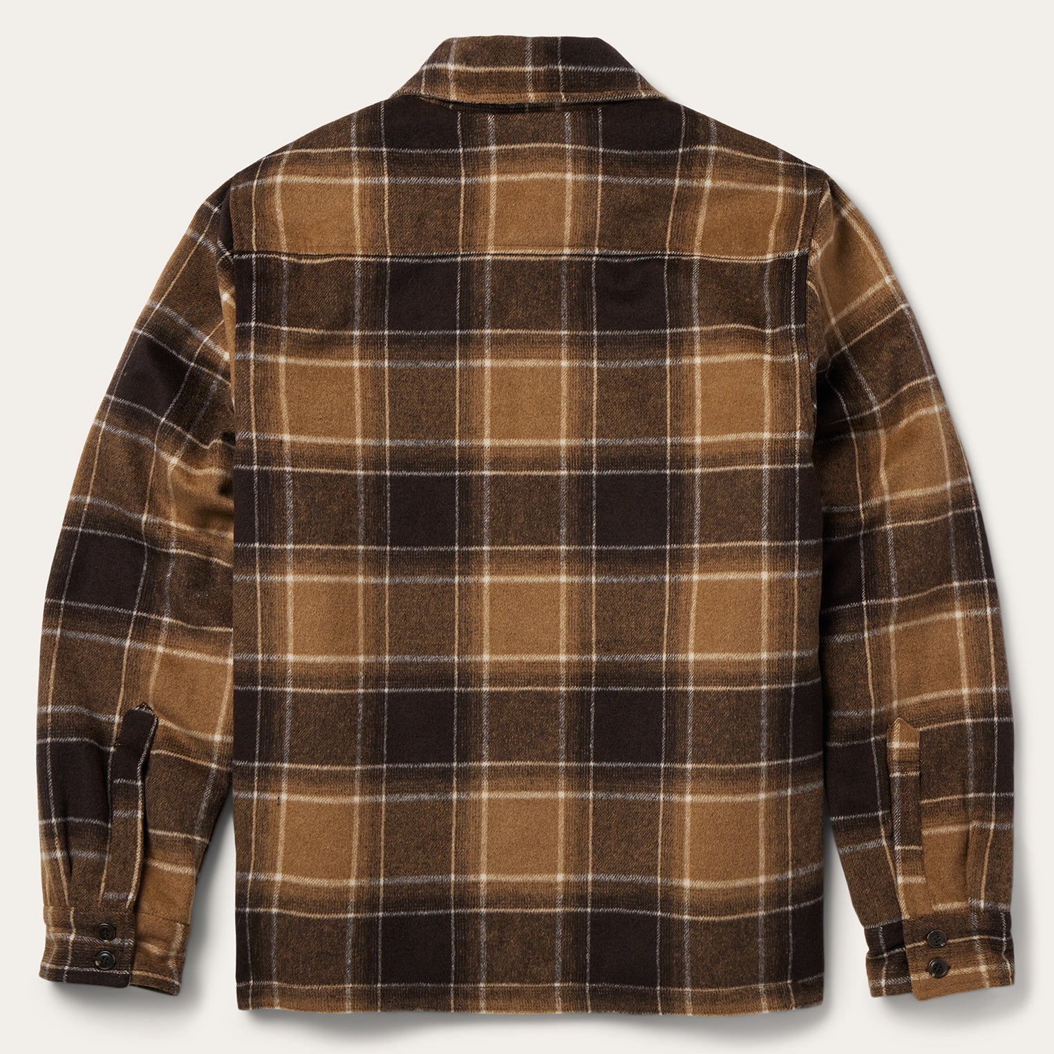 Brown Plaid Western Coat