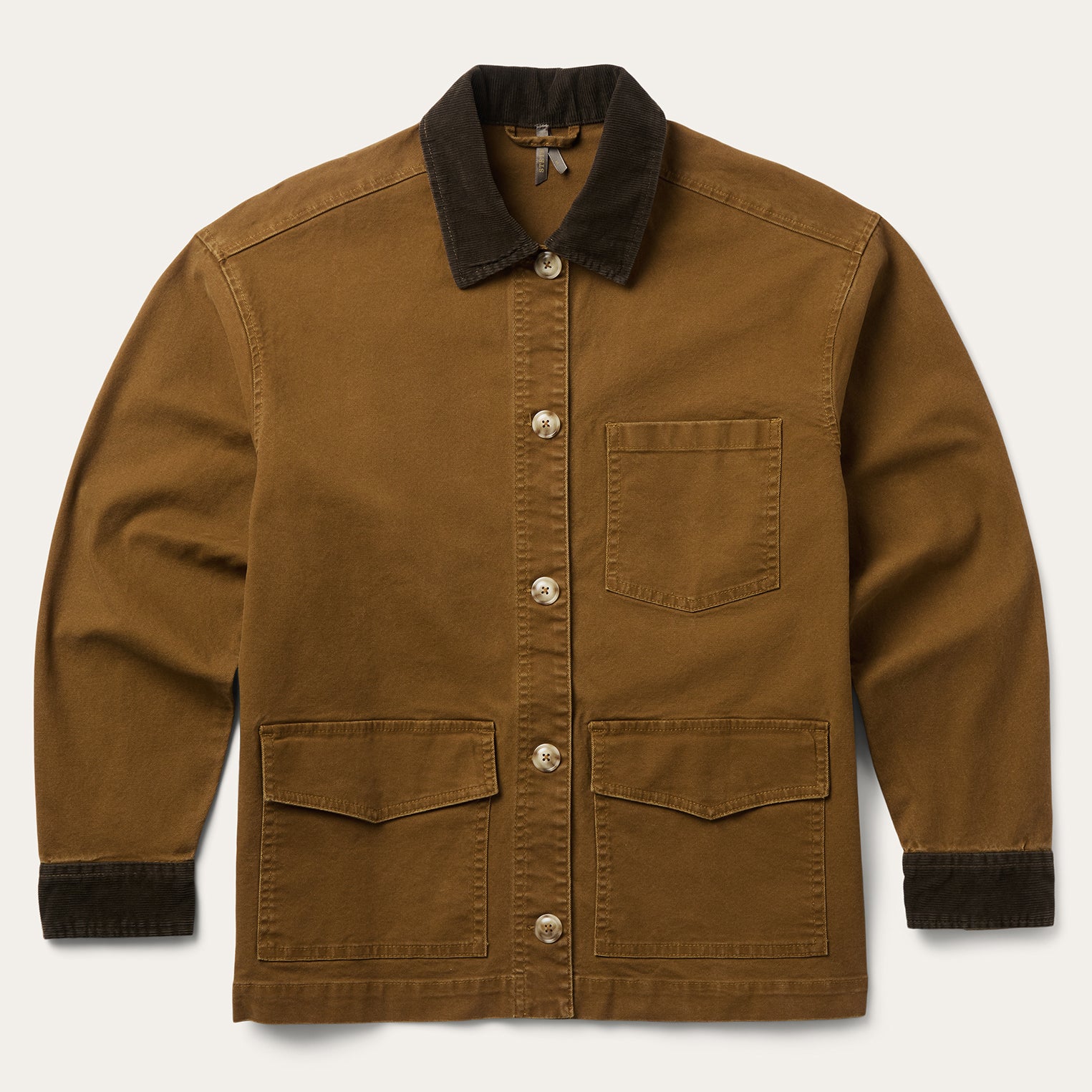 6673-corduroy-collar-canvas-barn-jacket-1.jpg Corduroy Collar Canvas Barn Jacket