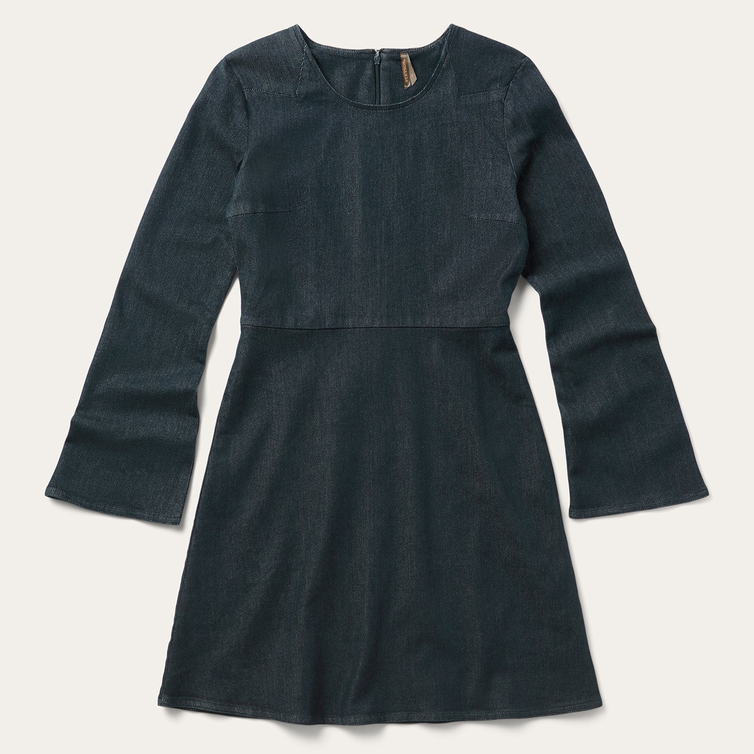 6938-dark-rinse-denim-dress-1.jpg Dark Rinse Denim Dress