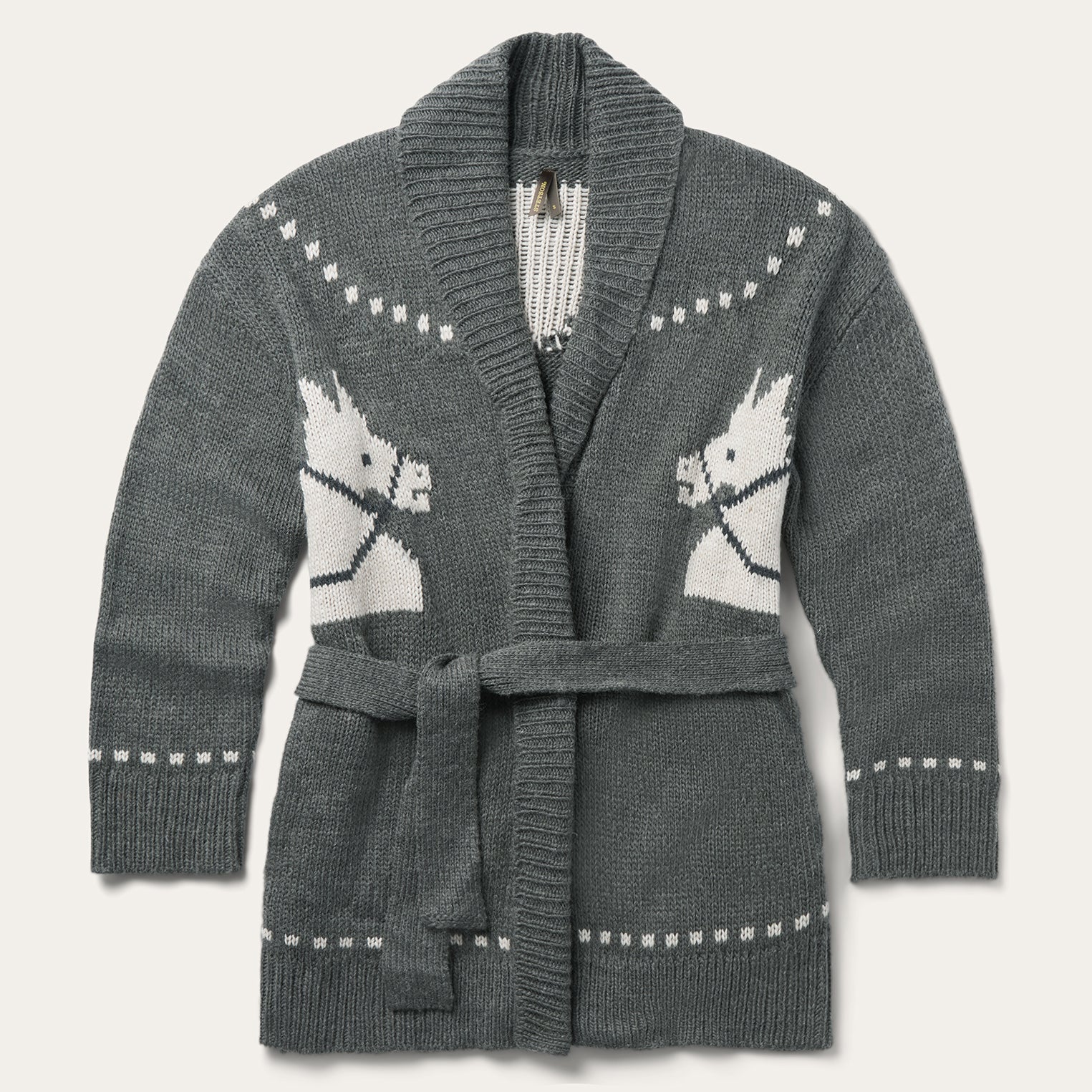 8384-horse-head-cardigan-sweater-1.jpg Horse Head Cardigan Sweater