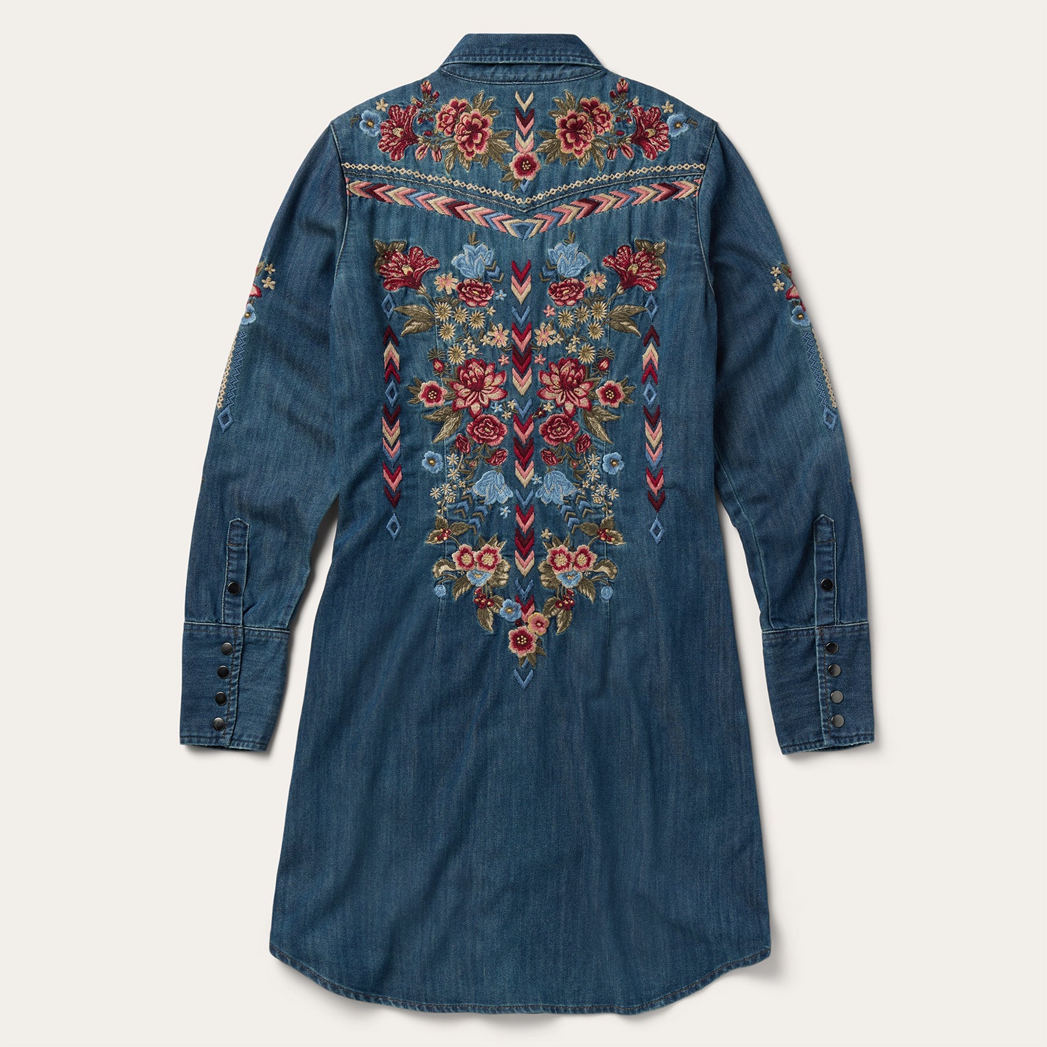 Lavish Denim Shirt Dress