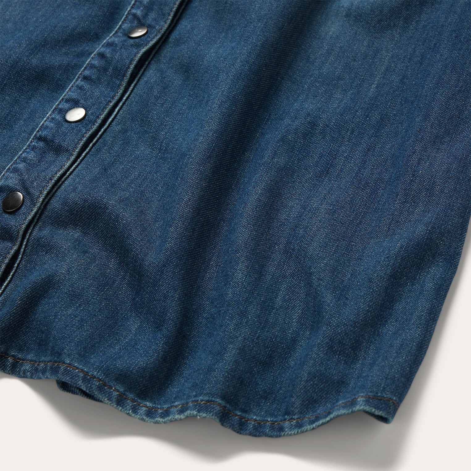 Lavish Denim Shirt Dress