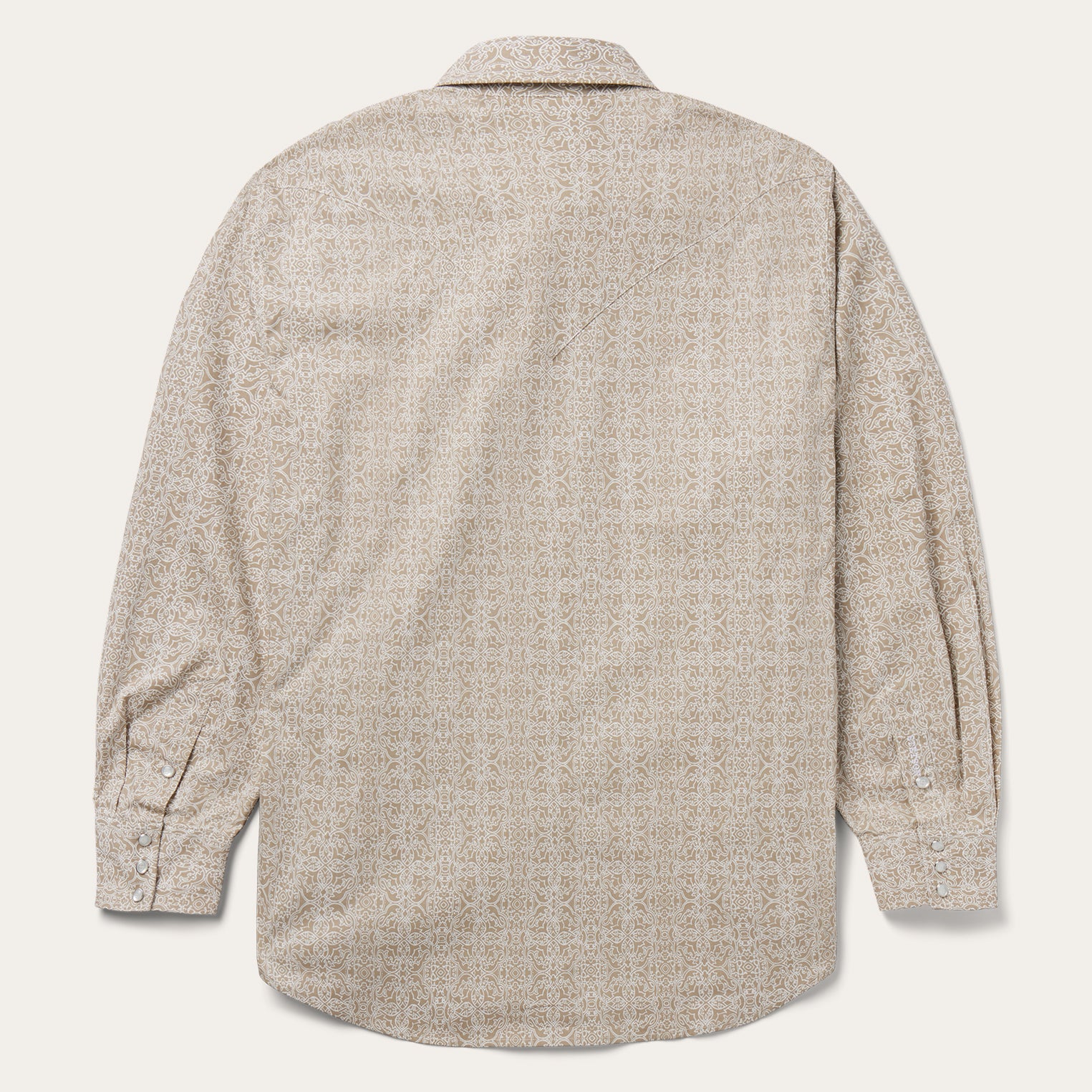 Medallion Print Western Shirt