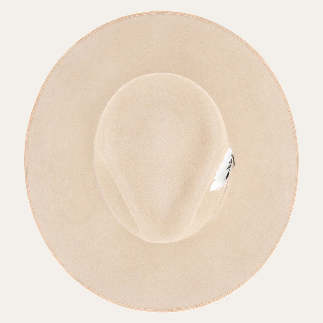 Midtown Wide Flat Brim Hat