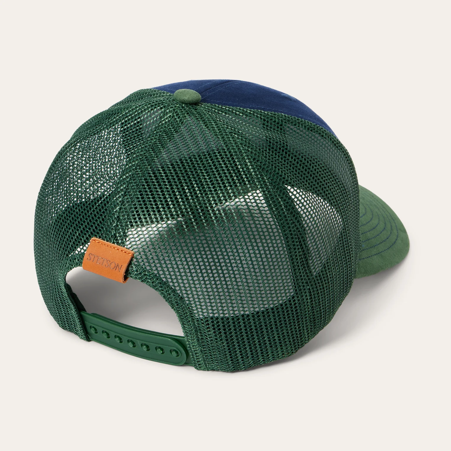 9351-navy-horse-patch-trucker-cap-4.webp Navy Horse Patch Trucker Cap